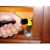 90 Degree Right Angle Drill Attachment Kit Tight Fit Hex Bit Adapter 00110 - New