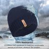 RockJock STORMACTIVE Mens Waterproof Windproof Classic Warm Beanie Hat-NAVY