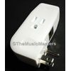 2X Triple 3 Outlet Grounded AC Wall Plug Power Splitter 3-Way Electrical Adapter