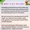 CocoPull - Organic Oil Pulling 14 Packets/Sachets with Coconut Oil and Peppermint Oil for Healthy Teeth, Gums, Bad Breath Remedy. Natural Teeth Whitening.