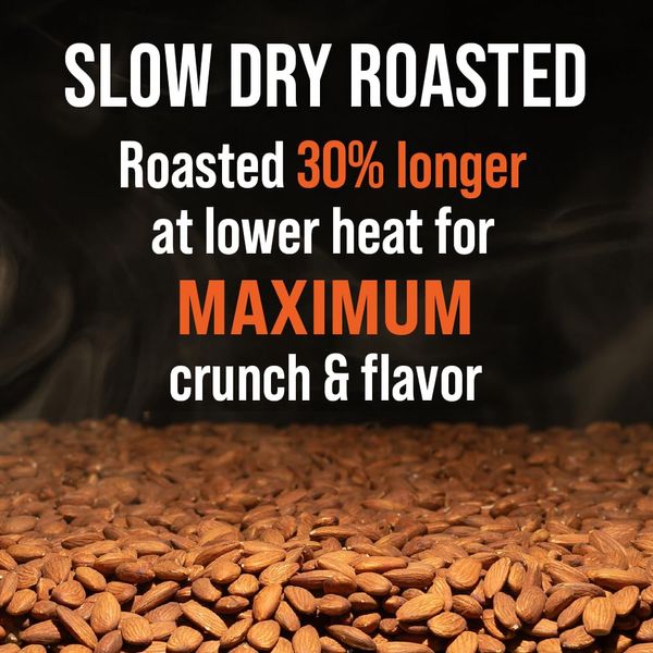 - Daily Nuts Just Roasted Almonds | Almonds Bulk 3 LB | Unsalted Nuts| Slow D...