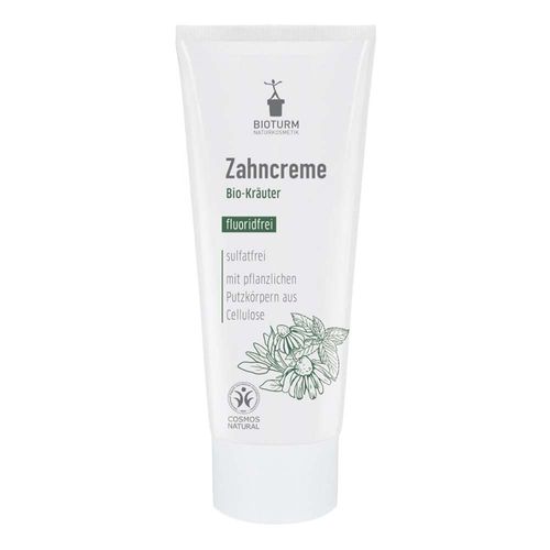 Bioturm Toothpaste, herbs without fluoride, 75 ml (2 x 75 ml)