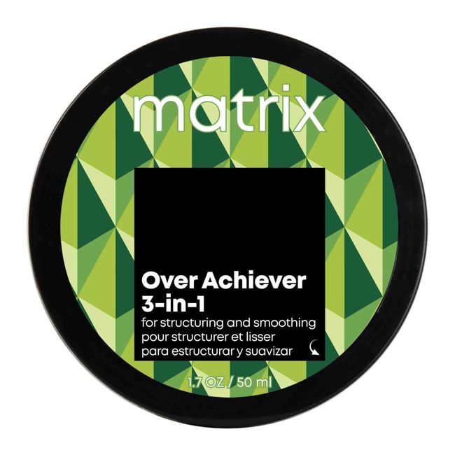 Matrix Over Achiever 3-In-1 Cream Paste Wax, Styling Product for Structuring And Smoothing Hair, Easy Reworkable Hold, 50ml