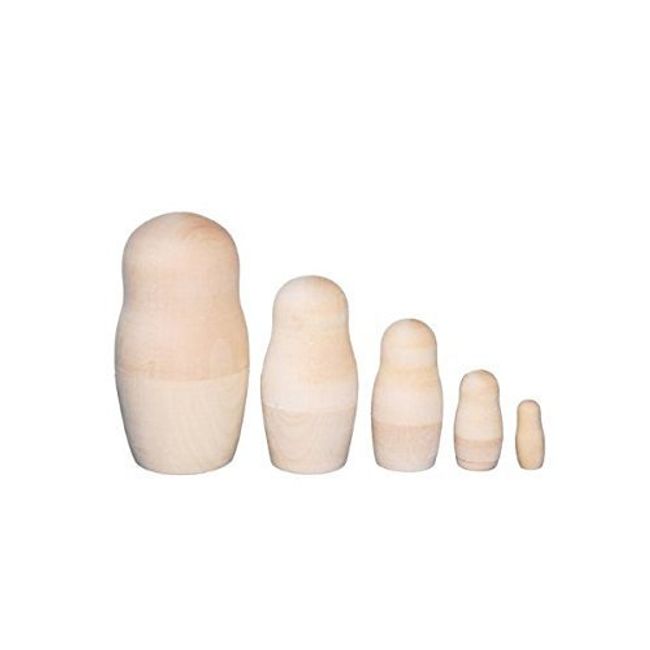 Choose the Russian Nesting Dolls 5 Pair/11 cm Straight Tip [Set Of 2]