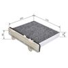 Bosch R5519 - Cabin Filter activated-carbon
