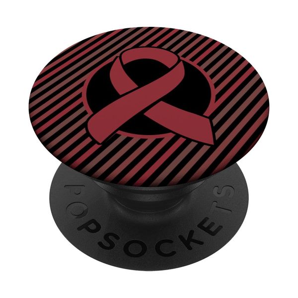 Crossing- Migraine Supporter Ribbon Mobile Stand PopSockets Swappable PopGrip