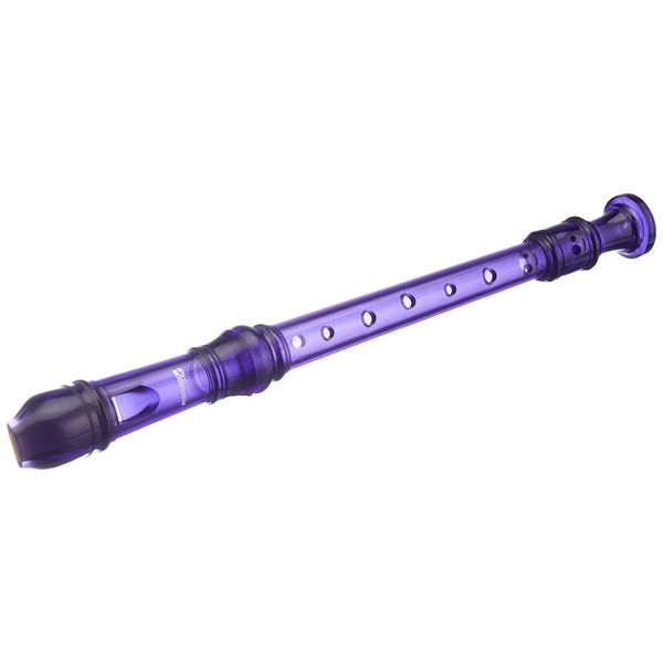 Percussion Plus PP913 Descant Recorder - C-Thru Purple