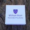 Fine Pewter Treble Clef Lapel Pin, Handcast By William Sturt