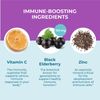 Hyland's Organic Elderberry Plus Gummies 60 Count Immune Support Vegan