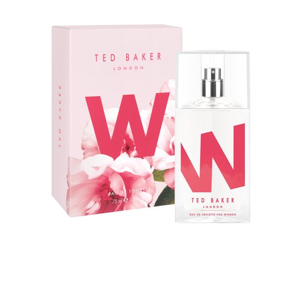 Ted Baker W EDT, Gentle and Sophisticated Fragrance, Fig Leaf, White Peony and African Violet Top Notes with Pink Orchid, Cassis and Raspberry Middle Notes, 75ml