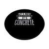 Concrete Finisher Concrete Mixer Construction Worker Funny PopSockets Swappable PopGrip
