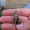 German Shepherd Dog Figurine Handmade Sculpture