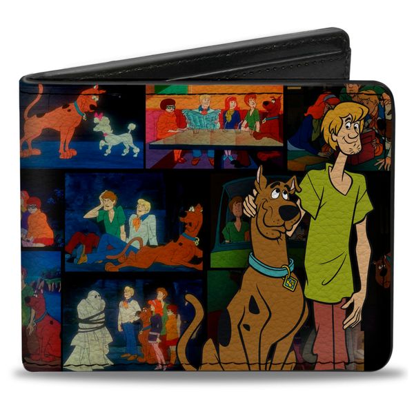 Buckle-Down Men's Wallet, Multicolor, 4.0" x 3.5"