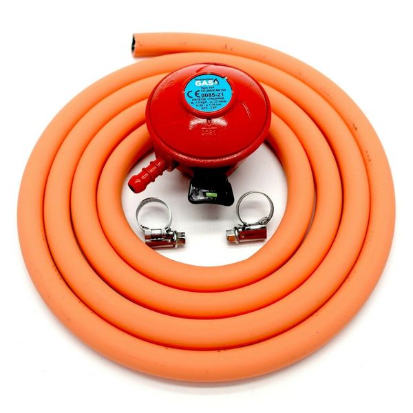 HG Replacement 27mm Patio Gas 1m Hose Kit BBQ, Patio Heaters Calor Gas/Flogas