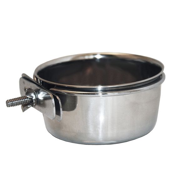Pet Platter Bolt On Pet Bowl, 600 ml,Silver