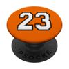 Number 23, 23 in Black, White and Gray PopSockets Swappable PopGrip