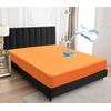 Mattress Protector King 150x200cm Waterproof Fitted Sheet Style, Orange
