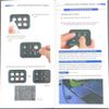 6 Gang 12V On/Off Switch Panel Toggle 7 Color LED Light Circuit Relay System Kit