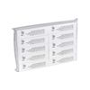 Peggy Sage Ponce Nail Block White x 10