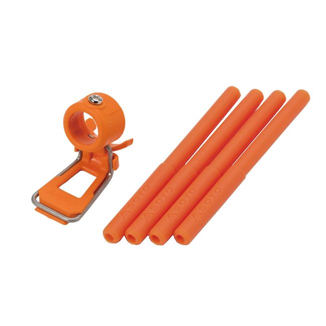 SOTO ST-3106RG Regulator Stove Sennyo Color Assist Set, Orange