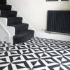 2 x Stencil for Tiled Surface - Bathroom Kitchen 4" (100mm) Ksar