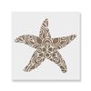 Nautical Starfish Stencil Art - DIY Starfish Stencils
