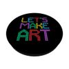 Diamond Painting Let's Make Art Diamond Painter PopSockets Adhesive PopGrip