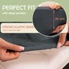 Microfibre fitted sheets -, 100 % polyester, Charcoal Grey, 90x190 - 100x200 cm