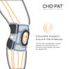 Cho-Pat Large Black Right Patellar Kneecap Stabilizer
