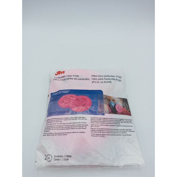 Particulate Filters P100 - 2097/07184 - NEW - SEALED 