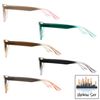 UrbanSky Reading Glasses Gil - 5-Pack Plastic Reading Glasses with Spring Hinges (+1,50 dpt)