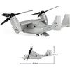 US Marines Osprey V-22 Building Blocks Toy Helicopter Plane