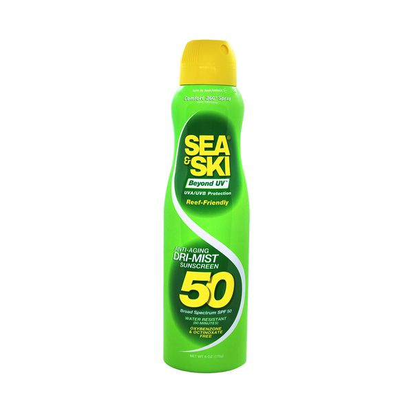 Sea & Ski Beyond UV SPF 50 Reef Friendly Sunscreen Spray - 6 oz