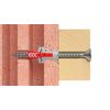 Fischer Propack Duopower 572886 Reusable Wall Plugs with Screw for Fixing to Concrete, Masonry and Plasterboard (Pack of 120)