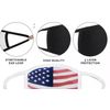 Two (2) American Flag Face Mask-Three Layers ..Washable & Reusable. Made in USA