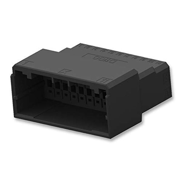TAB Connector HOUSING, GF Polyester, Plug & Socket Connector Housings, Qty.10 | 1-1903130-2