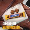 SNICKERS Peanut Butter Squared Sharing Size Chocolate Candy Bars 3.56-Ounce Bar 18-Count Box