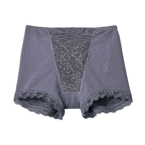 Belle Maison Women's Panties, Secretly with Girdle, Corrective Shorts, Girdle, charcoal gray