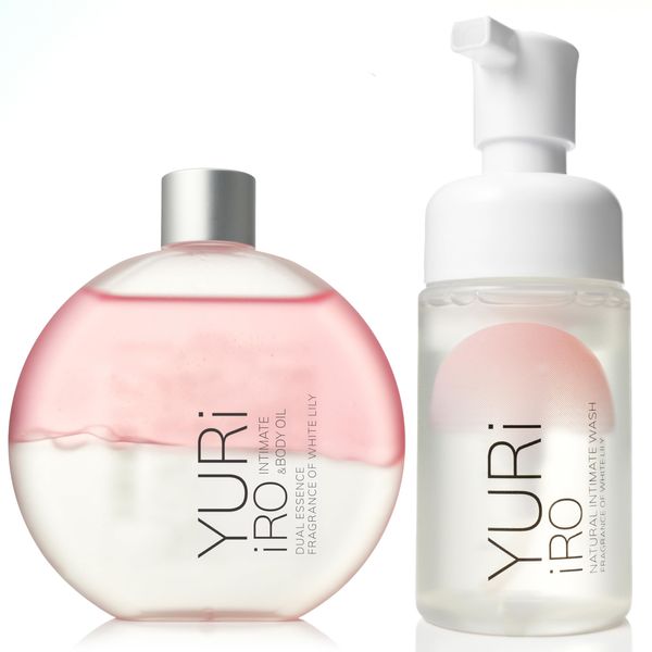 YURiiRO Intimate & Body Oil Intimate Wash Set, Delicate Zone Care, 3.4 fl oz (100 ml), Approximately 30 Day Supply, White Lily, Female, Aroma Oil, Hair, Hand Care, Body Care, Moisturizing, Lactic Acid