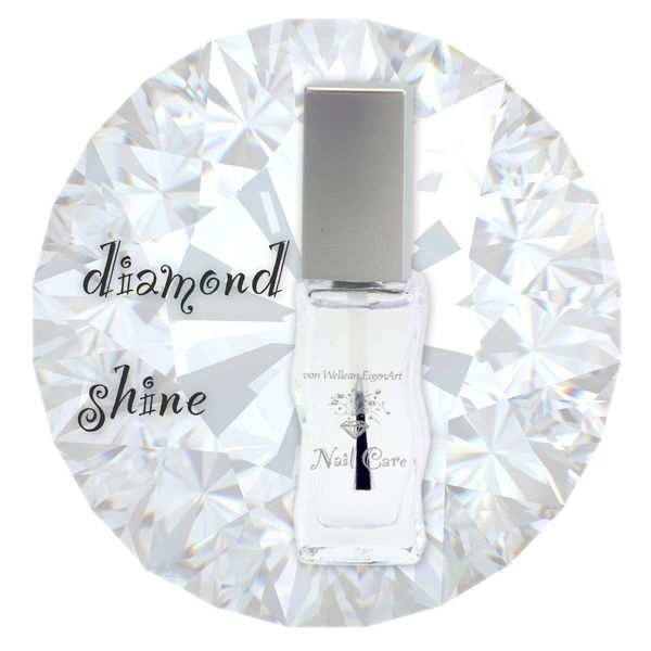 Nail Art Diamond Shine Klarlack, Überlack, Versiegler, trocknet in 90 Sekunden, 10ml