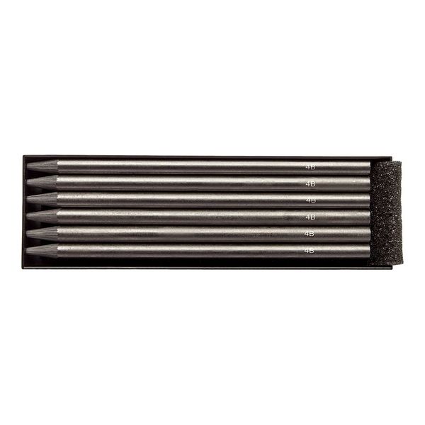 Jackson's : Graphite Lead Refill : 5.6mm : Pack of 6 : 4B