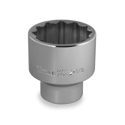 Titan 64568 3/4-Inch Drive x 2-1/8-Inch 12-Point SAE Socket