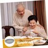 UTHCLO Elderly Plate Suction Cup 2pcs High Sides Unbreakable Divided Plates for Disabled