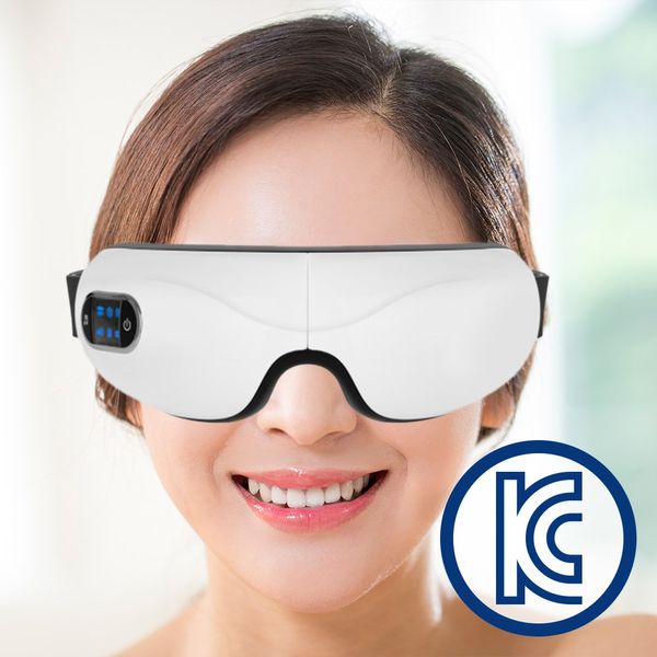 [Korea Radio Certification Product] Wireless eye heat massage massager eye patch eye massage massager steamer, SH-ME01-V2 (white open special)