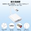 Viviber Type C SD Card Reader, 2 in 1 External Memory Card Reader, No Setup, SD/TF Card Reader, USB 3.0 High Speed Two-Way Data Transfer, Type-C iPhone16, Data Migration, Smartphone Transfer, Import