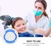 2pcs O Oral Watch Speak Orthodontics Tool Lipless Shape for Mouthguard Teeth White Orthodontic Opening Game Fun Ya Opener Blue Block Device Mouth Intraoral Autoclavable Cheek