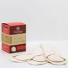 GladRags Natural Organic Undyed Cotton Reusable Day Pad (1-Pack) - 100% GOTS Certified Organic Menstrual Pad, Washable Pantyliner, Regular & Heavy Flow Period Pads, Washing Machine Safe