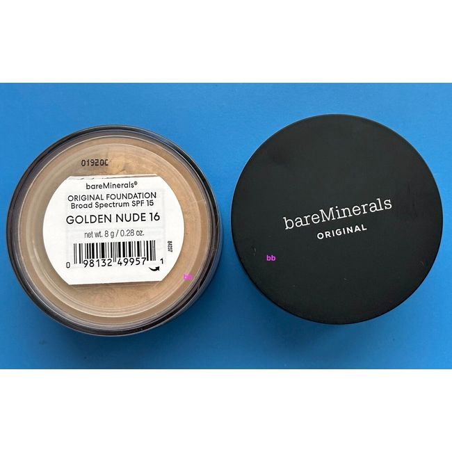 bareMinerals ORIGINAL Loose Powder Foundation SPF 15   0.28 oz Golden Nude 16