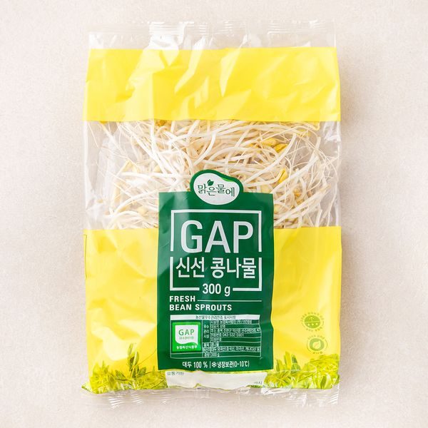 Clear bean sprouts in clear water, 1 pc, 300g