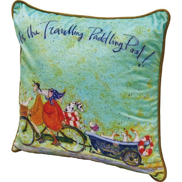 Upower Sam Toft Throw Pillow Cover Travel Pool